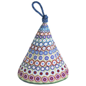 Millefiori Doorstop-Green