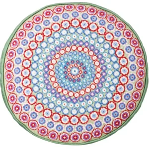 Millefiori Round Green